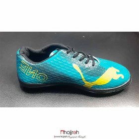 تصویر کفش فوتبال استوک دار پوما PUMA فیروزه ای سایز 38 - 39 کد VM452 