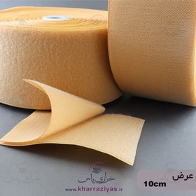 تصویر چسب نر و ماده (چسبک) 10 سانت کرم (توپی) 