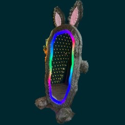 تصویر آینه دکوراتیو عروسکی 