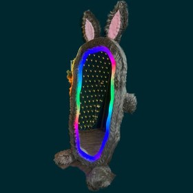 تصویر آینه دکوراتیو عروسکی 