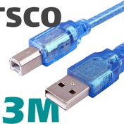 تصویر کابل پرینتر تسکو مدل TC02 طول 3 متر 