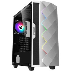 تصویر کیس کامپیوتر گیم مکس Diamond ARGB Mid Tower سفید GameMax Diamond ARGB Mid Tower White Computer Case