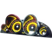 تصویر کیلومتر سه بعدی پژو سمند داشبورد قدیم طرح D 