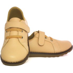 تصویر کفش اسپورت JIIL مدل lace-up velcro کرم 