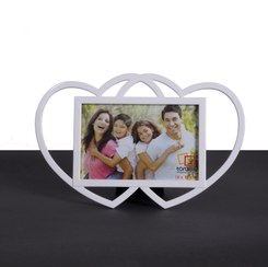 تصویر قاب عکس دو قلب 10 در 15 