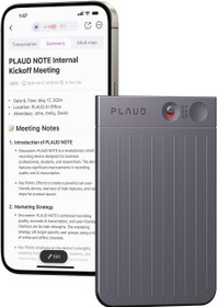 تصویر Plaud Note AI ضبط صدا (سیاه) - ارسال 20 روز کاری PLAUD Note AI Voice Recorder (Black)