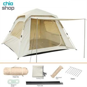 تصویر چادر مسافرتی ۴ نفره اتوماتیک کله گاوی مدل Pekynew C1022(اورجینال) 