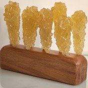 تصویر استند چوبی نبات‌خوری غراب چوب – مدل کریستال 