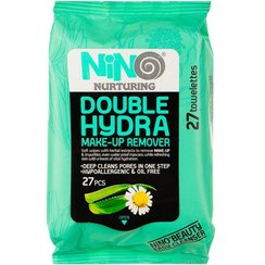 تصویر دستمال مرطوب نینو (Nino) مدل Double Hydra بسته 27 عددی دستمال مرطوب