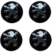 تصویر قالپاق وسط رینگ خودرو وارون مدل M-1 - BLK مناسب برای پژو 207 MC بسته 4 عددی 