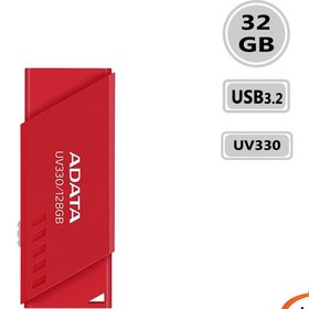تصویر فلش مموری ای دیتا مدل یو وی 330 با ظرفیت 32 گیگابایت ا UV330 32GB USB 3.1 Flash Memory UV330 32GB USB 3.1 Flash Memory
