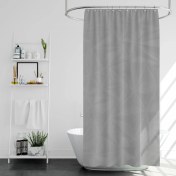 تصویر پرده حمام پیسو مدل BZ-65 سایز 180×200 سانتی متر | طوسی | گارانتی اصالت و سلامت فیزیکی کالا 