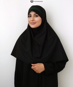 تصویر مقنعه تل دار جنس نخ بروجرد، بسیار با دوام و با کیفیت