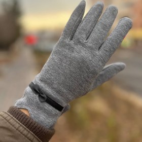 تصویر دستکش طوسی کد 620C 