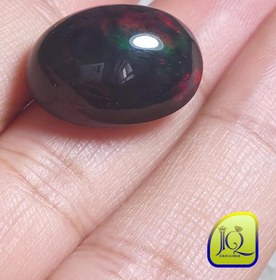 تصویر نگین اوپال سیاه 