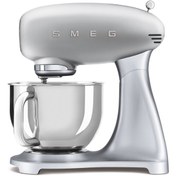 تصویر همزن با کاسه برقی اسمگ مدل SMF02SV استیل SMEG Stand Mixer SMF02SV