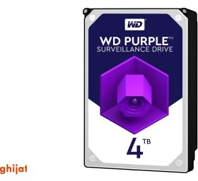 تصویر هارددیسک وسترن دیجیتال مدل Purple WD40PURZ ظرفیت 4 ترابایت 