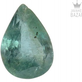 تصویر نگین زمرد زامبیا طرح اشکی کد 50934 