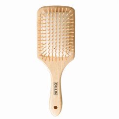 تصویر برس چوبی نیترو NITRO wood paddle brush 