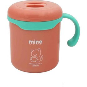 تصویر لیوان استیل ماین کد101 