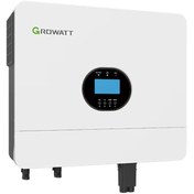 تصویر سانورتر 6 کیلووات، 48 ولت، 100 آمپر MPPT برند Growatt مدل SPF 6000 ES Plus 