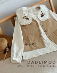 تصویر ست شومیز و دامن بهار کد L1 