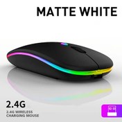 تصویر ماوس بی سیم مدل RF5084A RGB مشکی 