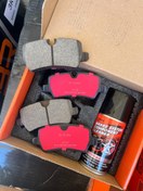 تصویر لنت عقب فیبر سرامیک ام 6 جدید (MG 6 NEW) REAR BRAKE PAD FOR MG 6 NEW