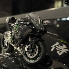 تصویر ماکت موتور سیکلت Kawasaki H2R 