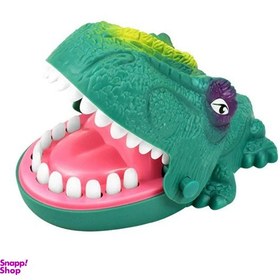 تصویر ابزار شوخی مدل دایناسور گازگیر 