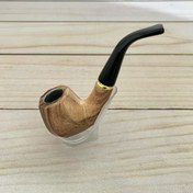 تصویر پیپ طرح چوب چند ضلعی 