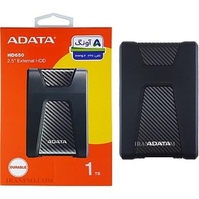 تصویر هارد HDD لپ تاپ 1 ترابایت Adata HD650 Durable External 