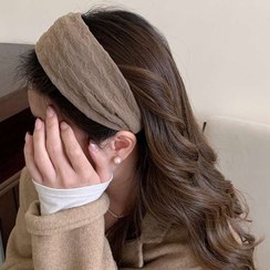 تصویر تل مو پهن پارچه ای وارداتی 