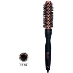 تصویر برس گرد سرامیکی مدل بیوتی سالن کره ای برند DRS سایز 25 