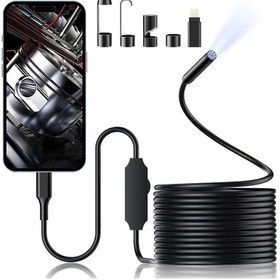 تصویر دوربین آندوسکوپی مدل فوکوس خودکار کد 10M 5MP HD NEW 