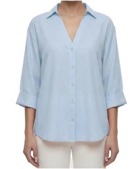 تصویر شومیز زنانه آبی روشن آر ان اس RNS کد 11272635 