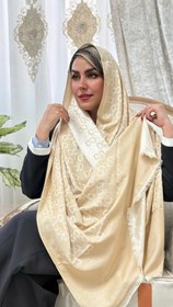 تصویر شال گوچی طوسی روشن 