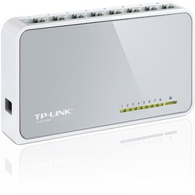 تصویر سوییچ ۸ پورت TP-LINK TL-SF1008D ا TP-LINK TL-SF1008D 8-Port 10/100Mbps Desktop Switch TP-LINK TL-SF1008D 8-Port 10/100Mbps Desktop Switch