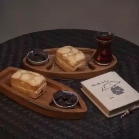 تصویر کیک معینی پور گل محمدی 