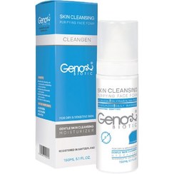 تصویر ژنو بایوتیک فوم شستشوی پوست خشک GENO BIOTIC CLEANGEN FOR DRY SKIN