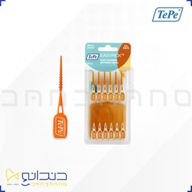 تصویر easy pick orange - tepe - مسواک بین دندانی تپه مدل ایزی پیک 