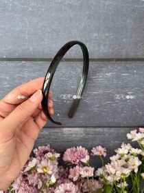 تصویر تل سر یک سانتی مشکی 