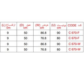 تصویر رک ریلی انواع لباس با محفظه زیورآلات و مدارک 