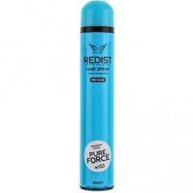 تصویر اسپری حالت دهنده مو پیور فورس ردیست REDIST HAIR SPRAY PURE FORCE