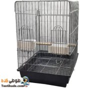 تصویر قفس عروس هلندی - قفس ۱۰۳۳ - با کفی پلاستیکی و طراحی مقاوم 