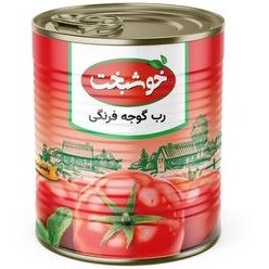 تصویر رب گوجه فرنگی خوشبخت مقدار 800 گرم Khoshbakht Tomato Paste 800 gr