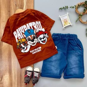 تصویر تیشرت شلوارک سگ های نگهبان 