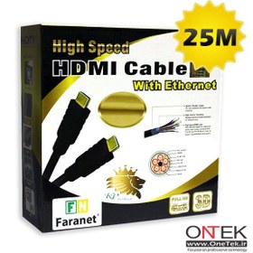 تصویر Faranet HDMI Cable 25M (Active) 