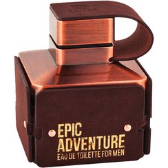 تصویر عطر ادو تویلت مردانه امپر مدل Epic Adventure حجم ۱۰۰ میلی لیتر خنک تلخ 