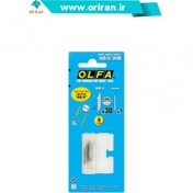 تصویر کاتر قلمی الفا مدل OLFA AK-5 همراه با تیغ یدک 30 درجه KB-5/30B OLFA Cutter AK-5